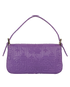 Medium Logo Embossed Baguette, back view
